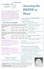 Research paper thumbnail of Assessing the HKDSE in Music