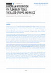 Research paper thumbnail of European Integration via flexibility tools: The cases of EPPO and PESCO