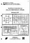 Research paper thumbnail of Manual Kapasitas Jalan Indonesia Tahun 1997