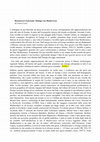 Research paper thumbnail of Riconoscere il presente. Dialogo con Michel Gras