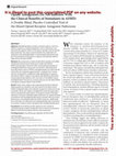 Research paper thumbnail of Opiate Antagonists Do Not Interfere With the Clinical Benefits of Stimulants in ADHD: A Double-Blind, Placebo-Controlled Trial of the Mixed Opioid Receptor Antagonist Naltrexone