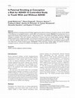 Research paper thumbnail of Is Paternal Smoking at Conception a Risk for ADHD? A Controlled Study in Youth With and Without ADHD