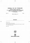 Research paper thumbnail of Versioni armene di testi siriaci. Breve panoramica sulle traduzioni armene dal siriaco nei secoli V-XIII e loro caratteristiche (Annali di Ca' Foscari 48/3, s.or. 41 [2010], pp. 43-62)