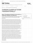 Research paper thumbnail of Queer Transnational Activism? A Conversation on Organizing, Solidarity, and Difference