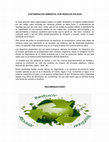 Research paper thumbnail of CONTAMINACIÓN AMBIENTAL POR RESIDUOS SÓLIDOS