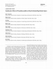 Research paper thumbnail of Ameliorative Effects of Proanthocyanidin on Renal Ischemia/Reperfusion Injury