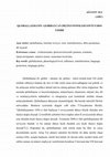 Research paper thumbnail of Qloballaşmanın Azərbaycan dilinə fonoloji səviyyədə təsiri