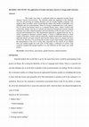 Research paper thumbnail of READER CASE STUDY: The application of Gender and Queer theories to Young Adult Literature