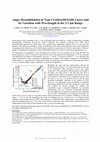 Research paper thumbnail of Auger recombination in type I GalnAsSb/GaSb lasers and its variation with wavelength in the 2–3 μm range