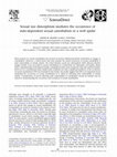 Research paper thumbnail of Sexual size dimorphism mediates the occurrence of state-dependent sexual cannibalism in a wolf spider