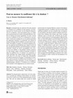 Research paper thumbnail of Can we measure Pain-related Suffering? Peut-on mesurer la Souffrance liée à la Douleur? Douleur et Analgésie, Dec. 2017 (French)