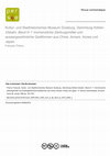 Research paper thumbnail of Compte-rendu de : Kultur- und Stadthistorisches Museum Duisburg, Sammlung Köhler-Osbahr, volume II-1, Vormünzliche Zahlungsmittel und Aubergewöhnliche Geldformen aus China, Annam, Korea und Japan, Duisburg 1993, Revue Numismatique 1994, p. 372-373.