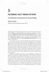 Research paper thumbnail of Filtering Fact from Fiction: A Verification Framework for Social Media