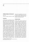 Research paper thumbnail of Childhood Studies, An Overview Of