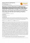 Research paper thumbnail of Modulation of Immune Biomarkers by Biofield Energy Healing Based Herbomineral Formulation in Male Sprague Dawley Rat: Potential Role of Energy of Consciousness