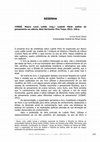 Research paper thumbnail of Resenha - "Ludwik Fleck: estilos de pensamento na ciência". Mauro Condé (Org.) Ed. Fino Traço, 2012 - Autora: Letícia Alves Vieira