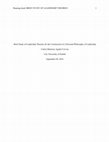 Research paper thumbnail of Brief Study of Leadership Theories for the Construction of a Personal Philosophy of Leadership