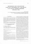 Research paper thumbnail of Recherches sur l'occupation d'un îlot toulonnais de l'Antiquité à la fin de l'époque moderne (Toulon, Var).