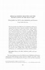 Research paper thumbnail of Biblical Bathing Beauties and the Manipulation of the Male Gaze: What Judith can tell us about Bathsheba and Susanna