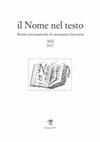 Research paper thumbnail of Omonimia fatale in Giulio Cesare: il caso di Cinna