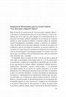 Research paper thumbnail of Noticia: Rafael Mondragón, "Seminario de Hermenéutica para la Acción Cultural 'Una mesa para compartir objetos' "