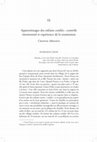 Research paper thumbnail of Apprentissages des enfants confiés : contrôle émotionnel et expérience de la soumission