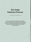 Research paper thumbnail of Der lange Schatten Francos