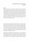 Research paper thumbnail of A cidade de Benício Dias: visões para lembrar e esquecer_2016