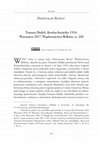 Research paper thumbnail of [recenzja] Tomasz Dudek, Kostiuchnówka 1916, Warszawa 2017 w: "Klio" 2017, nr 2 (41)