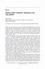 Research paper thumbnail of "Human rights standards: Hegemony, law and, politics". In: Contemporary Political Theory (2017). https://doi.org/10.1057/s41296-017-0180-5