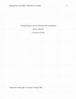 Research paper thumbnail of Teaching Writing in an Era of Standards and Accountability