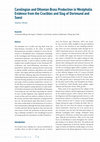 Research paper thumbnail of Carolingian and Ottonian Brass Production in Westphalia: Evidence from the Crucibles and Slag of Dortmund and Soest