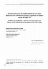 Research paper thumbnail of Guidelines for Establishing a Didactic Canon of European and Spanish Novels Published in the Last Quarter of the XXth Century. Tejuelo 27 (2018), 21-54.