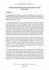 Research paper thumbnail of Archives and narratives for the coup-history of Chile