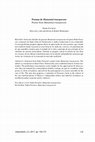 Research paper thumbnail of Pedro Favaron, "Poemas de Manantial transparente" Selección y nota de Rafael Mondragón / Poems from Manantial transparente. Selection and note by Rafael Mondragón