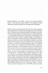 Research paper thumbnail of Reseña: Silvia Aquino "Ricardo Martínez Lacy (2016). ¿En busca del tiempo perdido? Ensayos sobre historia antigua. México, Universidad Nacional Autónoma de México/Instituto de Investigaciones Filológicas."