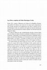 Research paper thumbnail of Noticia: Néstor E. Rodríguez, "Las Obras completas de Pedro Henríquez Ureña"