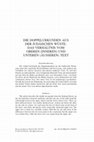 Research paper thumbnail of Die Doppelurkunden aus der Judäischen Wüste: Das Verhältnis vom oberen (inneren) und unteren (äußeren) Text