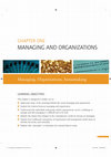 Research paper thumbnail of MANAGING AND ORGANIZATIONS