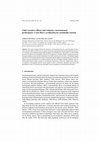 Research paper thumbnail of Chief executive officers and voluntary environmental performance: Costa Rica's certification for sustainable tourism