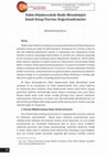 Research paper thumbnail of İslâm Düşüncesinde Hadis Metodolojisi İsimli Kitap Üzerine Değerlendirmeler