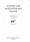 Research paper thumbnail of Ein Beitrag zur regionalen Prosopografie des Neuen Reiches (II) – Das Relief eines Oberrindervorstehers aus Tuna el-Gebel?, in: Studien zur Altägyptischen Kultur 46, 2017, 1–14.