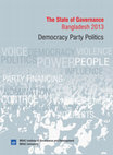 Research paper thumbnail of The State of Governance in Bangladesh 2013