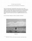 Research paper thumbnail of The Tallest Cloud at the End of Man: Notes on the Transition from Postmodernism to the Anthropocene (DRAFT)