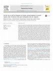 Research paper thumbnail of On the role of stiff soil deposits on seismic ground shaking in western Liguria, Italy: Evidences from past earthquakes and site response