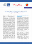 Research paper thumbnail of Role of mass media in facilitating citizen participation in Bangladesh public procurement