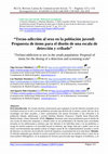 Research paper thumbnail of Tecno-adicción al sexo en la población juvenil: Propuesta de ítems para el diseño de una escala de detección y cribado