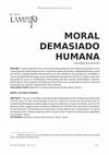 Research paper thumbnail of Moral Demasiado Humana