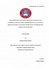 Research paper thumbnail of MANAGEMENT PRACTICES AND CONSTRAINTS OF SMALL-SCALE COMMERCIAL POULTRY FARMS, AND PERFORMANCE EVALUATION OF BROILERS FED DIETS CONTAINING GRADED LEVELS OF DRIED BLOOD- RUMEN CONTENT MIXTURE PhD Dissertation PhD Program in Animal Production