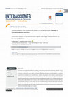 Research paper thumbnail of Interacciones Revista de Avances en Psicología Interacciones Revista de Avances en Psicología